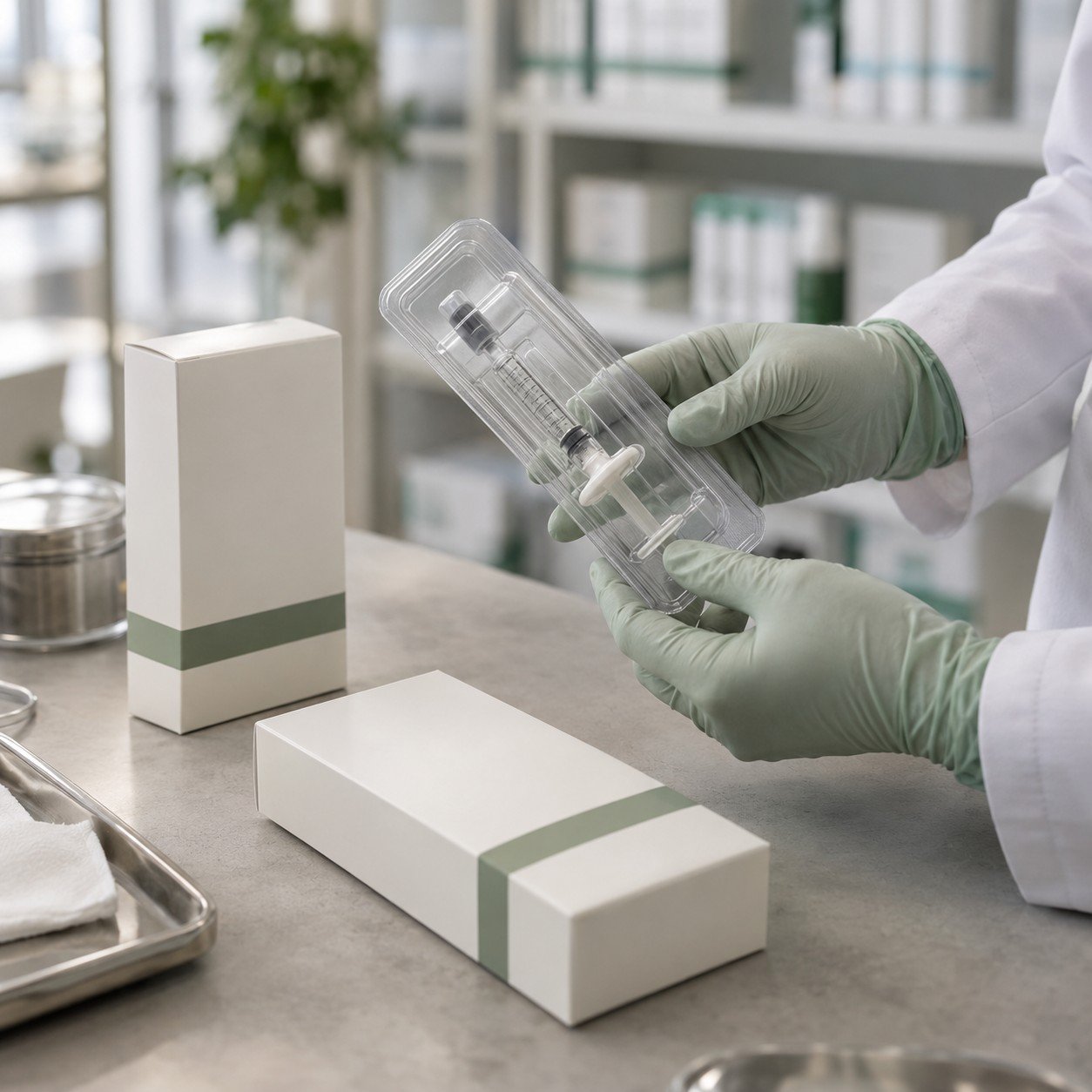 Filler ürünlerine yönelik temsili hazırlık sahnesi